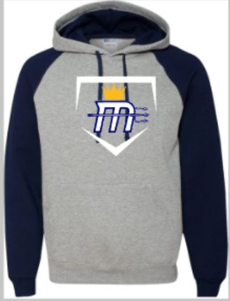 "Home Plate" 2-Tone Hoody