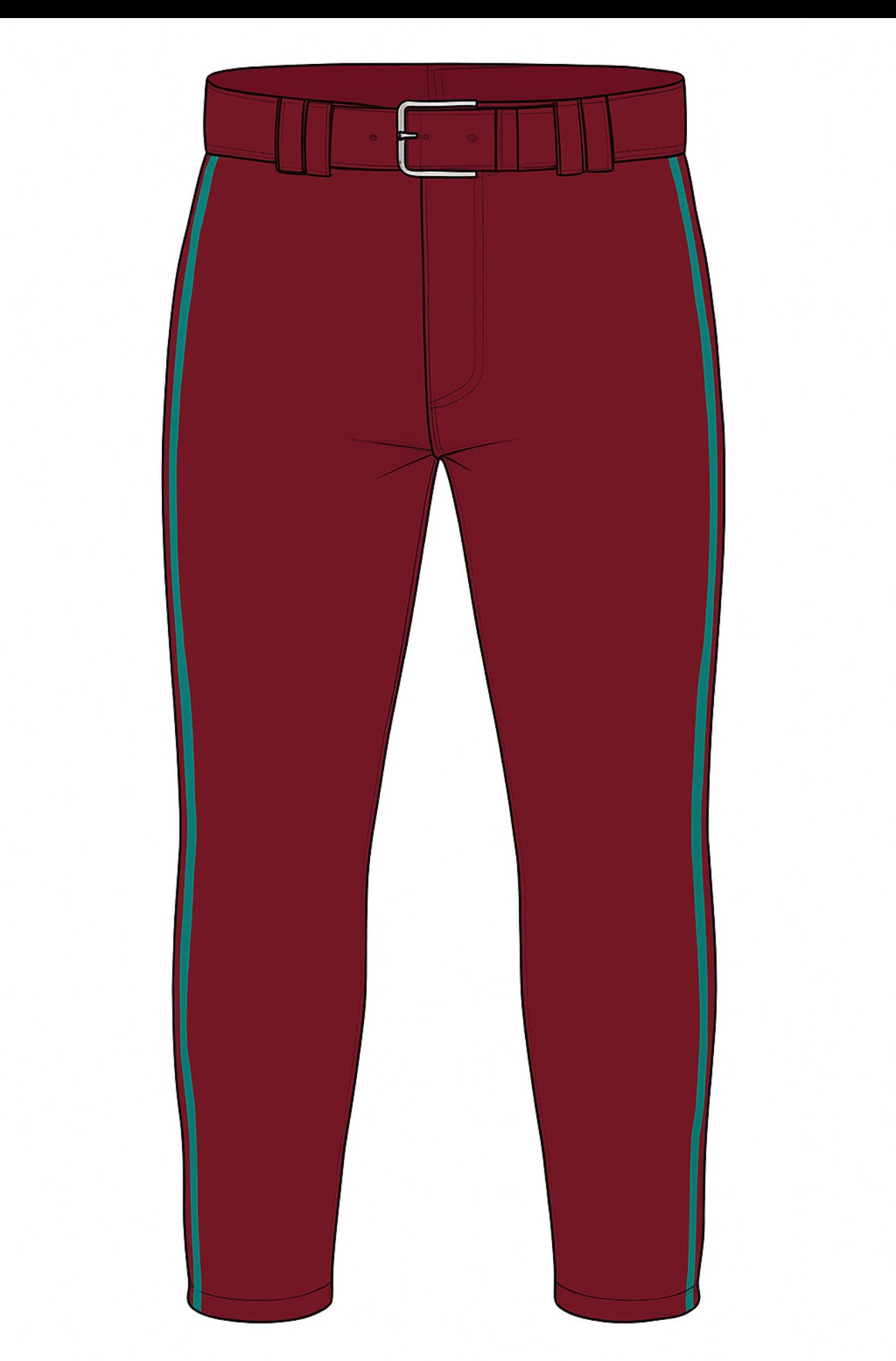 Women's/Girls Mariner Maroon Knicker Uniform Pant