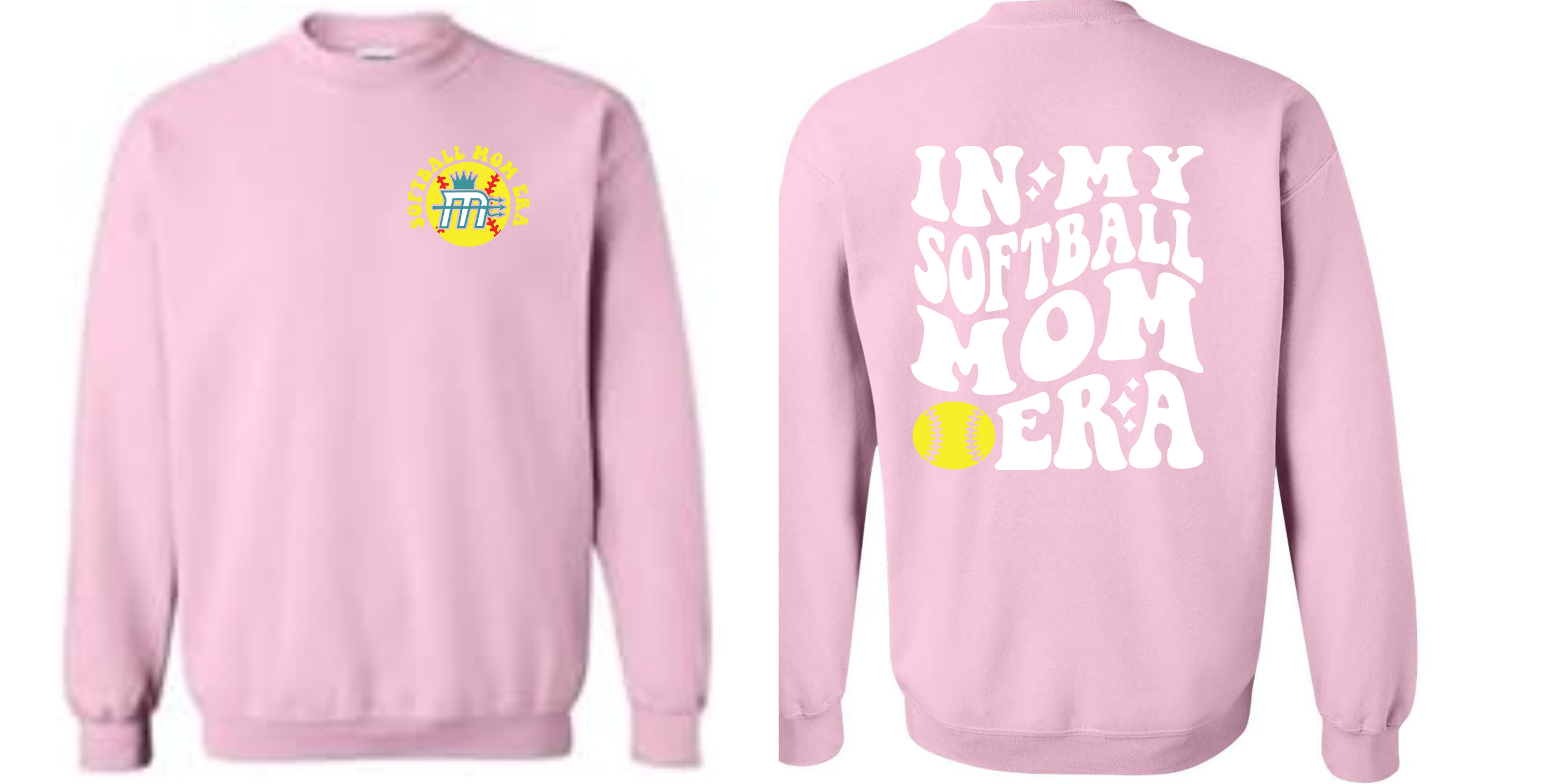 "Softball Mom Era" Crew Sweatshirt