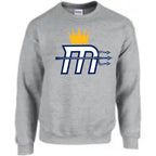 "Mariners M" Big Logo Crew Sweatshirt