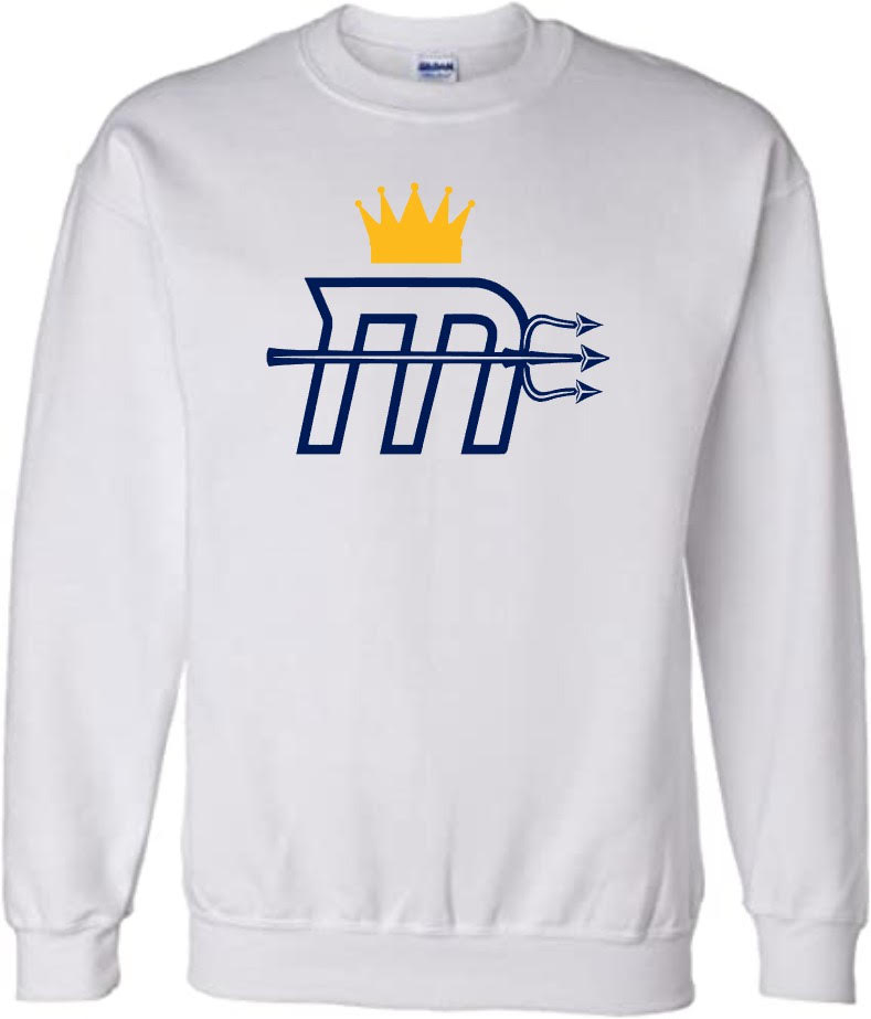"Mariners M" Big Logo Crew Sweatshirt