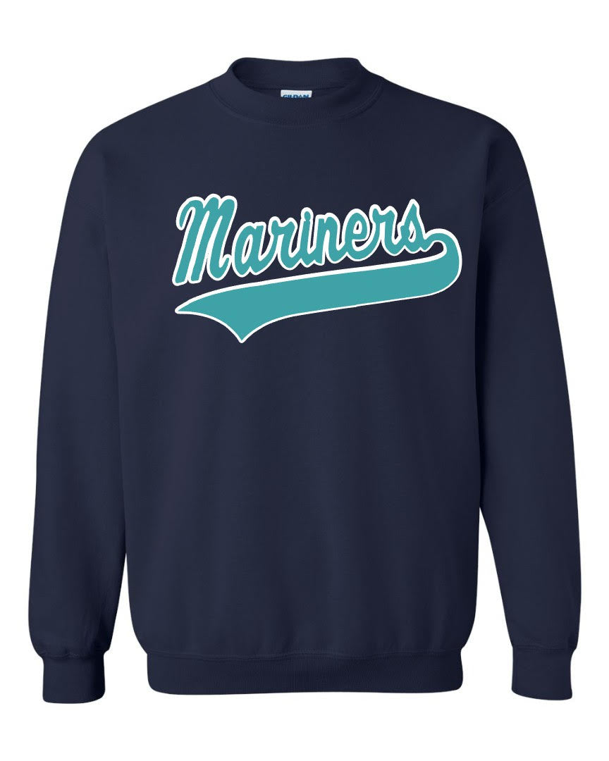 "Mariners Script" Crew Sweatshirt