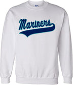"Mariners Script" Crew Sweatshirt