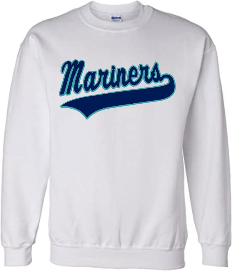 "Mariners Script" Crew Sweatshirt