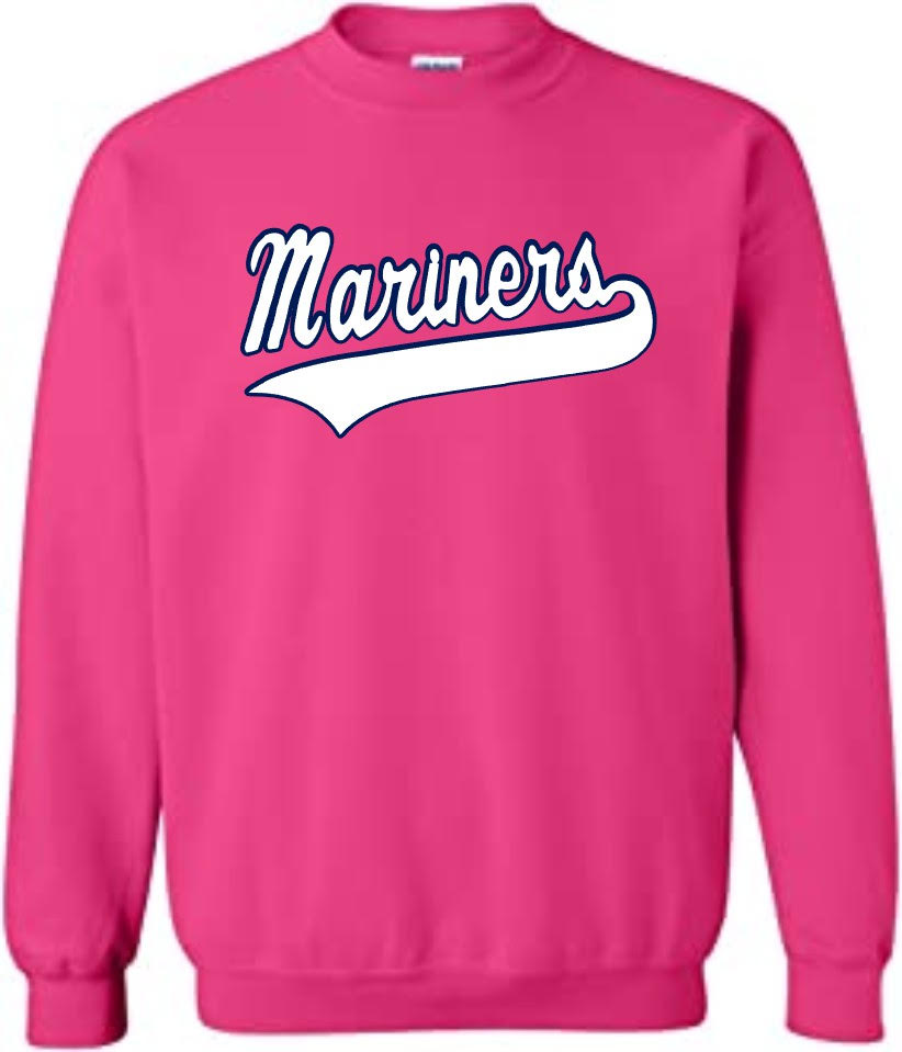 "Mariners Script" Crew Sweatshirt
