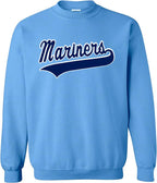 "Mariners Script" Crew Sweatshirt