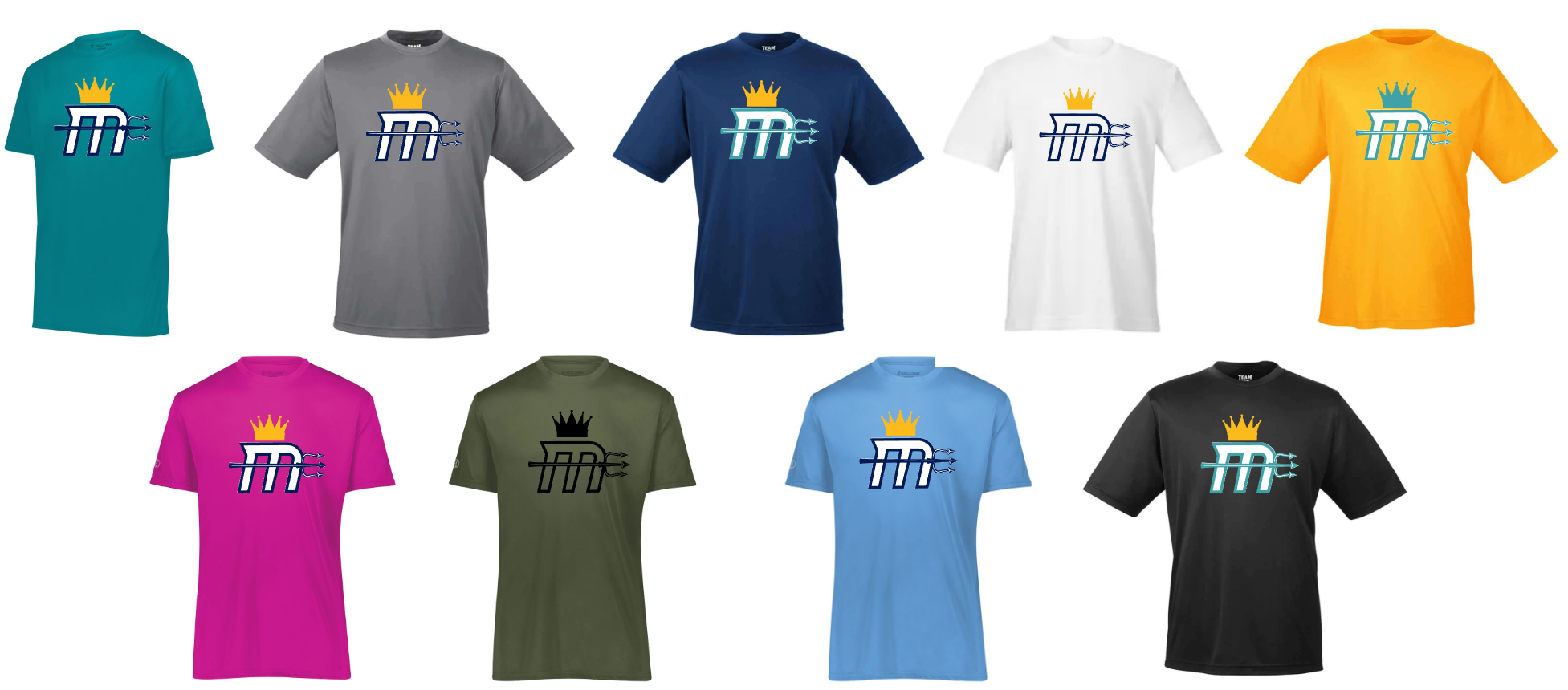 "Mariners M" Dri-Fit Tee