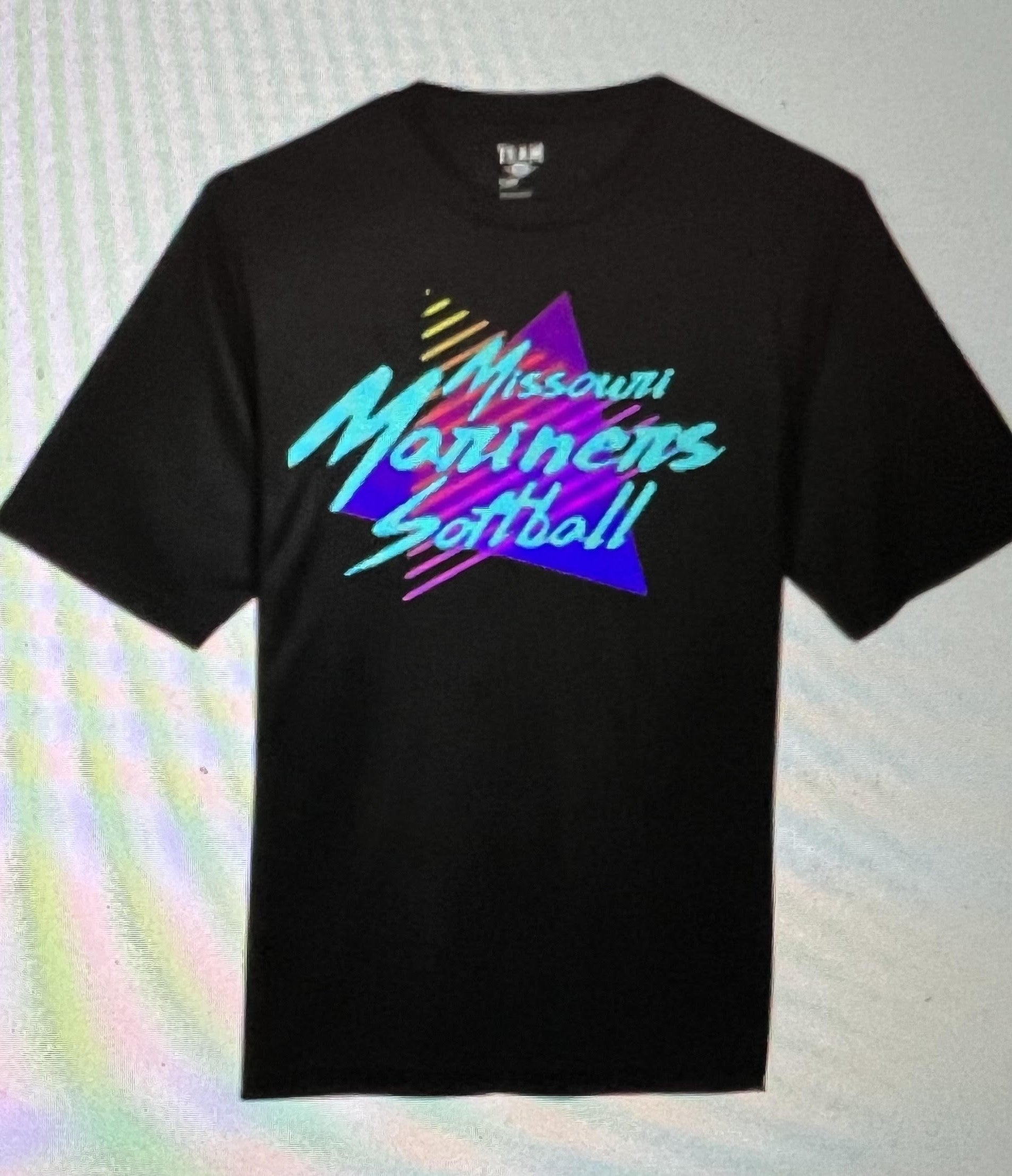 "90's Softball" Dri-Fit Tee