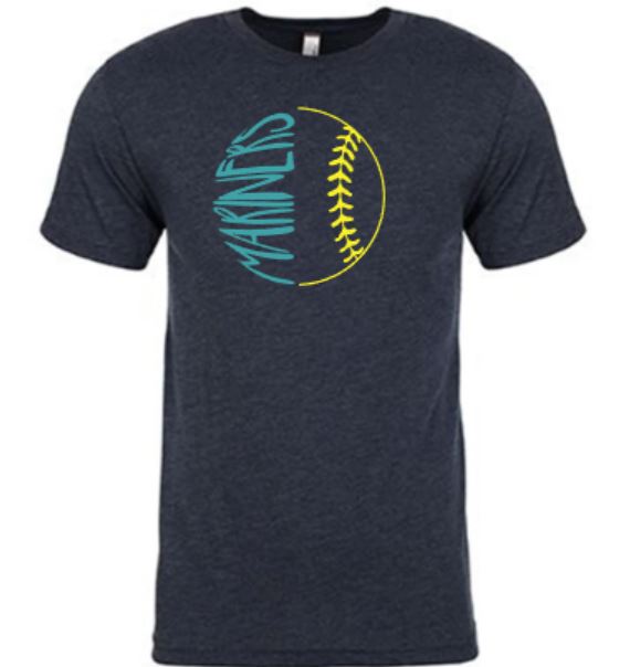 "Mariners Softball" Cotton Tee
