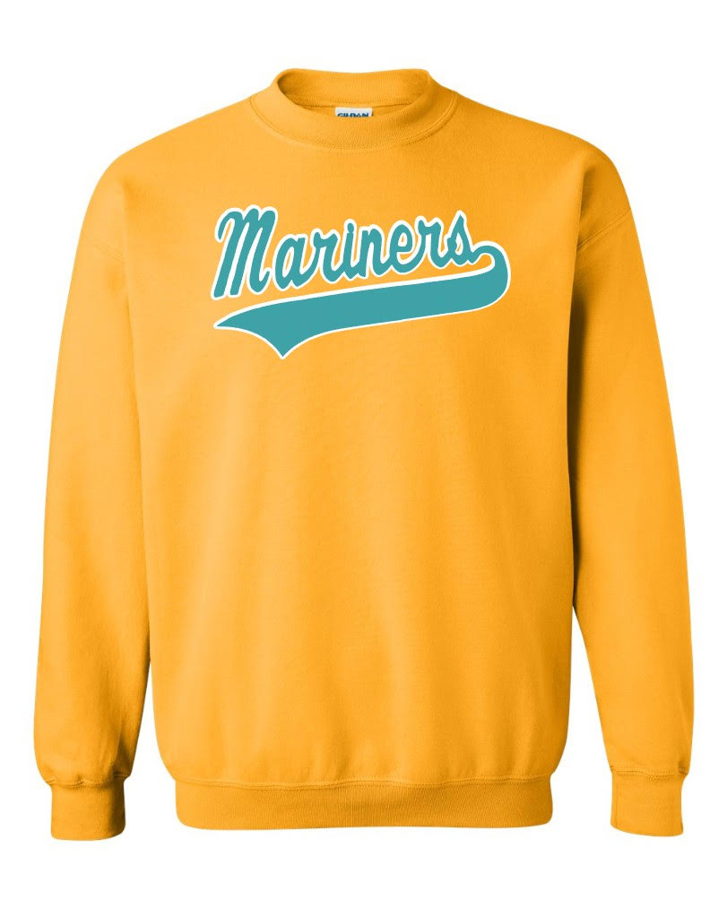 "Mariners Script" Crew Sweatshirt